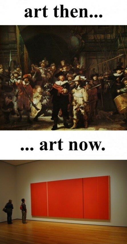 Art… then and now