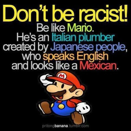 Be like Mario