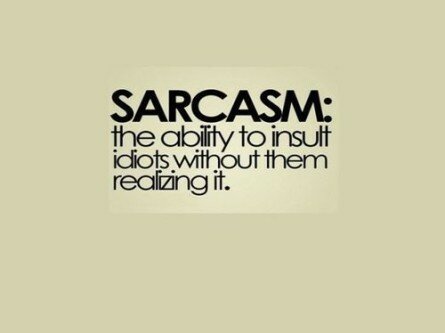 Definition of Sarcasm