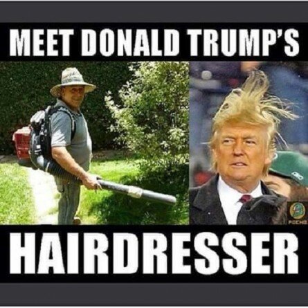 Donald Trump’s hairdresser