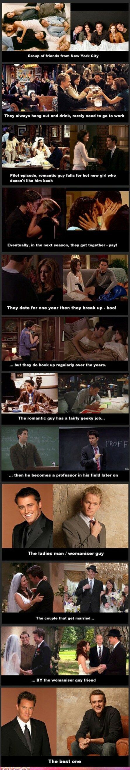 Friends versus How I met your mother