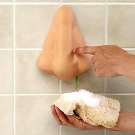 Funny soap dispenser