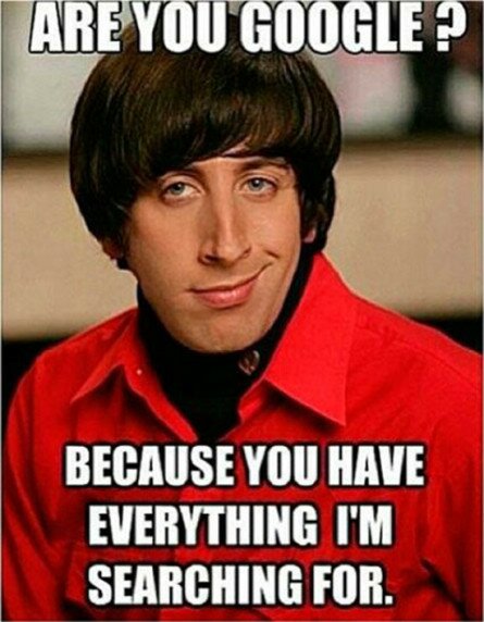 Howard Wolowitz, The Big Bang Theory – Lame Pick-up Line