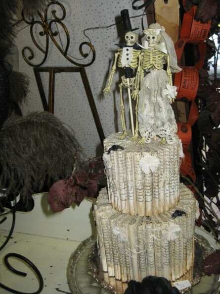 Halloween Wedding Paper Cake Craft