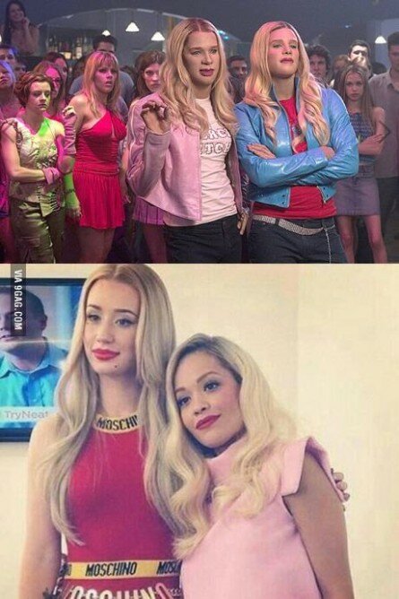 Iggy Azalea and Rita Ora look like the Wayans bros in White Chicks