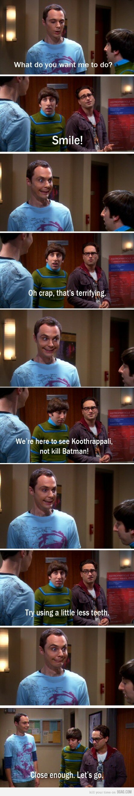 Sheldon, Leonard and Howard Funny Moment