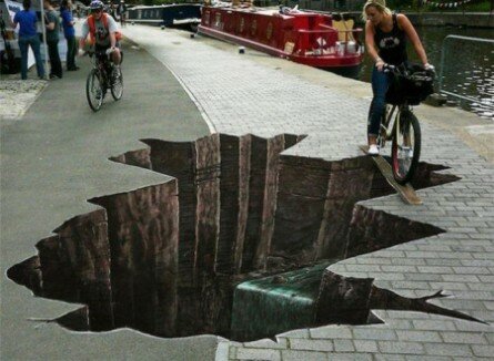 Amazing 3d street art