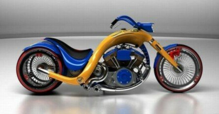 Cool custom bike image