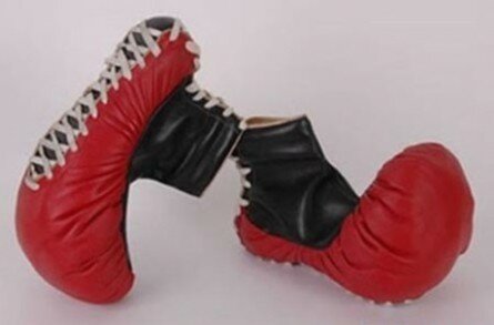 Funny boxing gloves shoes