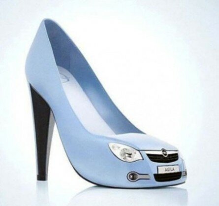 Original high heels shoes design