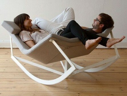 Rocking chair for two