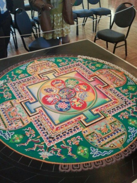 Sand mandala